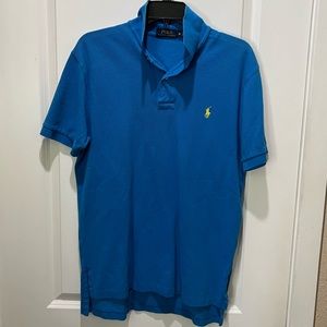 Ralph Lauren Polo Blue with Yellow logo